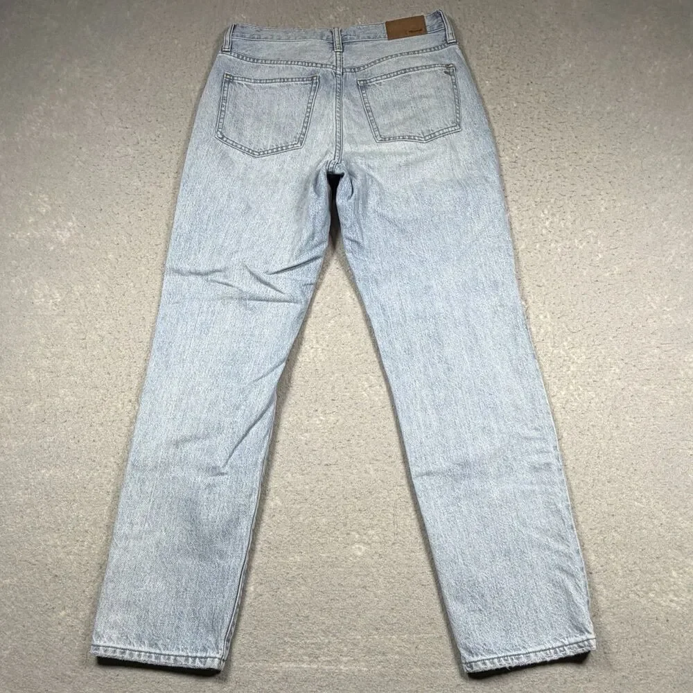 Madewell Perfect Vintage Straight Jeans Women’s 27 Stretch Medium Wash Pockets